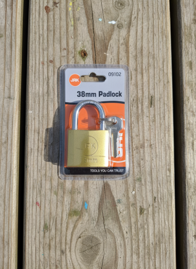 Замок навесной 38 мм OLS-381-2