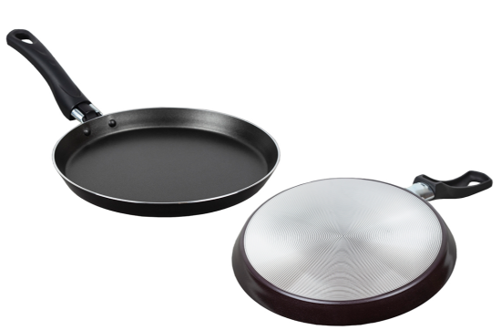 Сковорода для блинов 200 мм, 1,5 мм, 1 руч, б/кр, а/п. XIT!. Алюминий марки А5 85662005