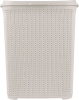 Корзина для белья Plast Team Melange 65л 463х406х507 мм молочный туман PT408011048,,