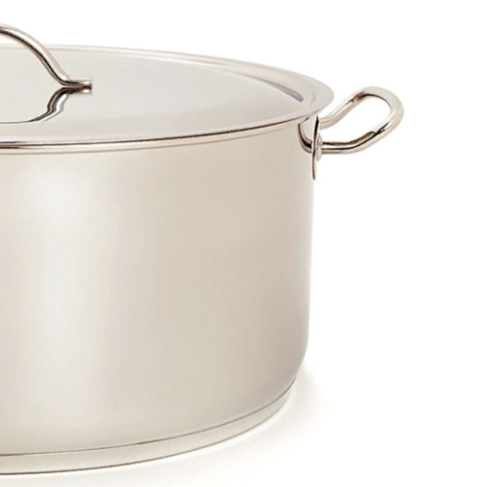 Кастрюля 30,0л цельнотянутая с ТРС -3(396мм) 1с2513