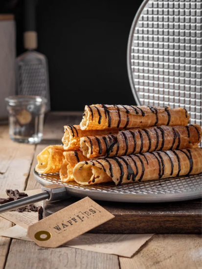 Форма для выпечки "Вафельница" д=200 мм  ф04