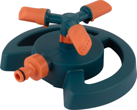 Дождеватель IN GREEN GARDEN наземный круговой, 3 сопла COMFORT GG555112055