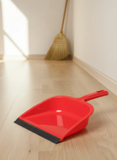 Совок квадратный "Rimo" с кромкой (красный) 221241306/03