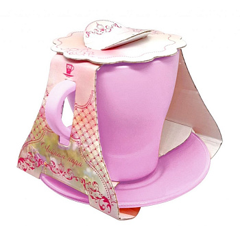 Чайная пара арт.2649-Н7 "Апрель"(Фиолетовый)