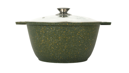 Кастрюля 3л со стеклянной крышкой , АП линия "Trendy style" ( malachite) к31tsml Кастрюля 3л со стеклянной крышкой , АП линия "Trendy style" ( malachite) к31tsml