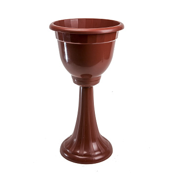 Кашпо 20л на высокой ножке Бр.8.17.