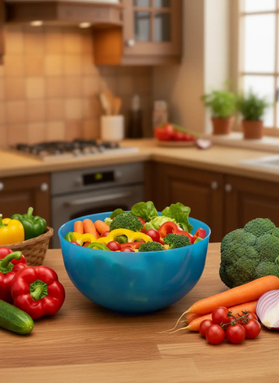 Миска 2л с крышкой 