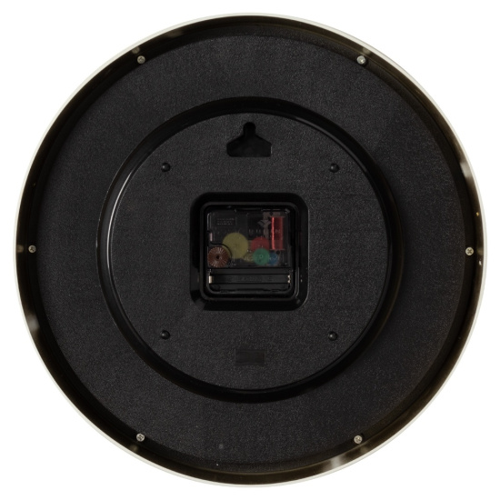 3027-062 (10) Часы настенные круг d=30см, корпус золотой "Компас", Рубин