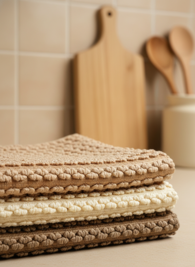 Набор салфеток из микрофибры  30*30 см, 4 шт OLS-140-12