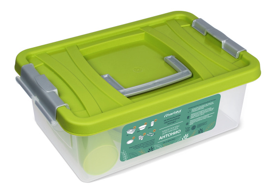 Набор посуды для пикника "Антонио" на 4 персоны оливковый С69ОЛВ