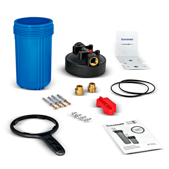 Корпус водоочистителя БАРЬЕР ПРОФИ BB 10 (тип резьбы G 1") Н460Р01 (б),,