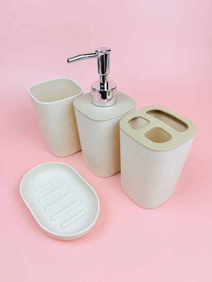 Набор аксессуаров для ванной комнаты 4 предмета OLS-033A-52