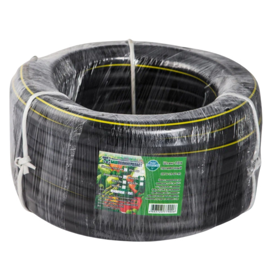 Шланг поливочный ПВХ черный 18мм/25м