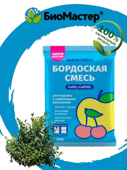 Смесь бордоская 100гр Вырастайка Смесь бордоская 100гр Вырастайка