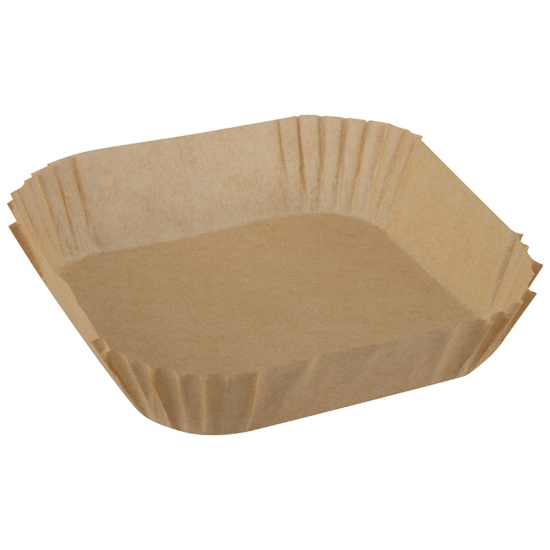 Бумага универсальная FRITTA (для фритюра, аэрогриля, выпечки) квадрат,16*16*4,5 см (100 шт) 111265