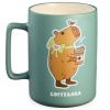 КРУЖКА LEFARD "CAPYBARA+COFFEE" 400МЛ (260-998)