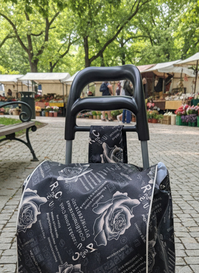 Сумка на колесах хозяйственная OLS-10873-1