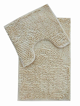 Набор из 2-х ковриков "Макароны" для ванны и туалетов 50*80см ID6650