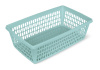 Корзина для хранения "Велетта" 34х21х10см бирюзовая С713БИР
