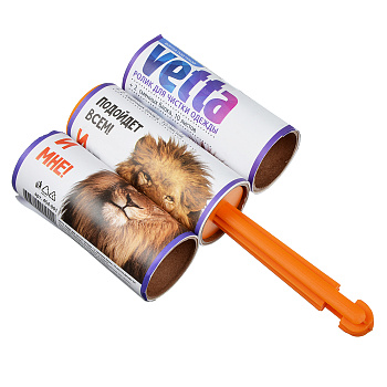 Ролик для чистки одежды+ 2 смен. блока 10 листов (454-001)