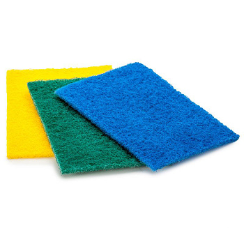 Губка абразивная 100*140мм 3шт (2931)