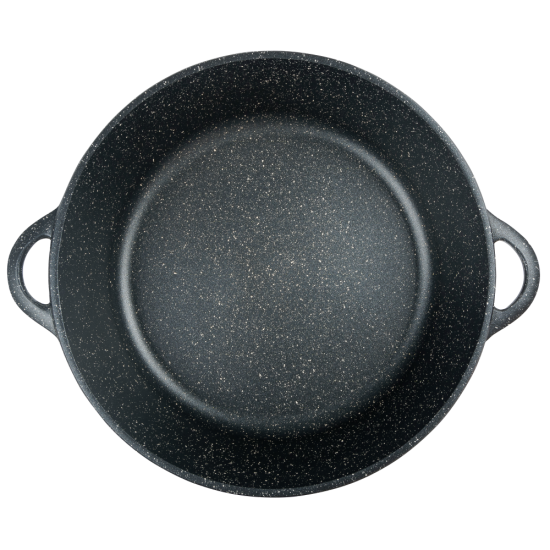 Жаровня 5,5л 32см ГРАНИТ без крышки ж7032аг