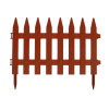 Заборчик декор. Терракотовый