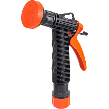 Пистолет поливочный Жук с фиксатором с цанговым зажимом 1/2