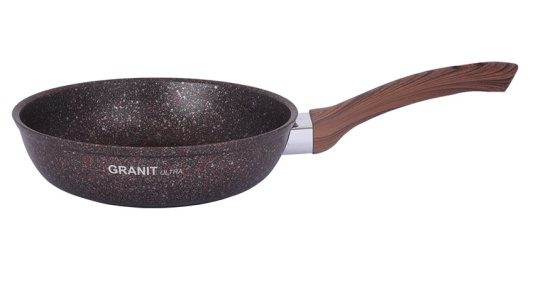Сковорода 240мм с ручкой АП "Granit ultra" red сга240а Сковорода 240мм с ручкой АП "Granit ultra" red сга240а
