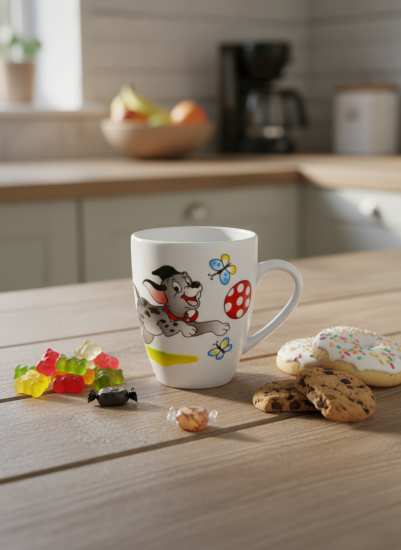 Кружка 210 мл Озорные щенки Глория 072462