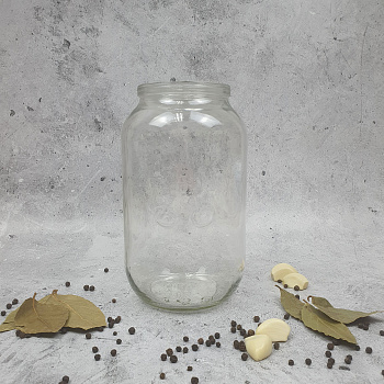 Банка стеклянная 1500мл СКО д=82мм (С/банка КБ28-1,82-1500) (Камышин)