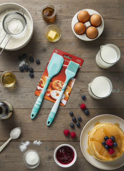 Набор кисточка+лопатка OLS-014-5