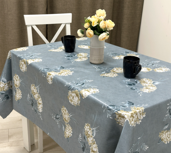 Клеенка Camelia 140 см арт. 609/2 Гортензии 14387