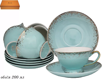 Набор чайный 12 пр. 200мл в под.уп. 244-018