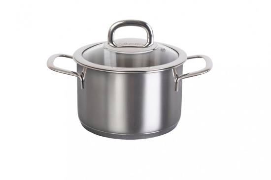 Кастрюля линии "SAFIA" 1,8л. д.16см,со стекл.крышкой SF-CA1816G