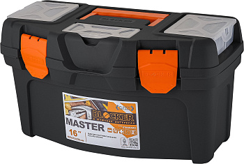 Ящик для инструментов "Master" 16" черный оранж BR6004 Ящик для инструментов "Master" 16" черный оранж BR6004