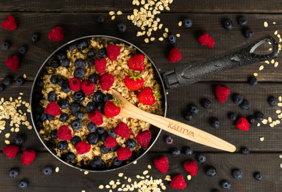 Кастрюля 2,5 л, 200 мм, 1 руч, б/кр, а/п. Easy Stone Induction. Алюминий марки А5 62612511