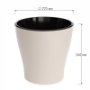 Горшок цв. "Лея" 10л двойной (бежевый) М8870