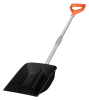 Лопата снеговая "Saturn" с телескопическим черенком для автомобиля, Max 114см (оранж.)221404105/02