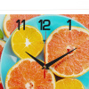 2535-308 Часы настенные "Цитрусы" Рубин