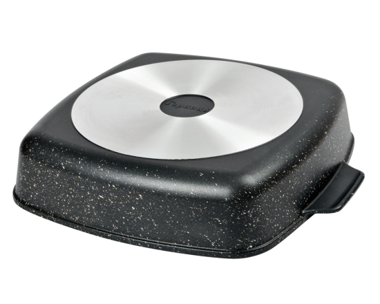 Противень 280*280мм литые ручки без крышки п281аг