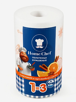 Полотенце бумажное Home Chef Пряности 2сл 1рул 5112А