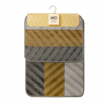 Комплект в/к 50/70 и 40/50 Марсела бежевый HY-P21003