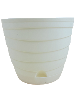Горшок для цветов 3,7л Бриз бежевый светлый