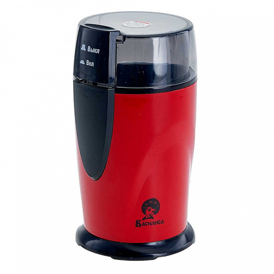 Кофемолка ВАСИЛИСА ВА-400 красный 