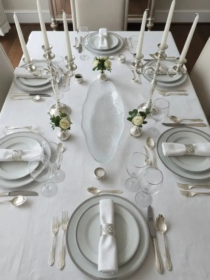 Блюдо овальное 42*16 см прозрачное  IVV ( реплика)  OLS-8239.1