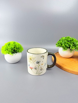 Кружка 380мл "Полевые цветы" 527-306