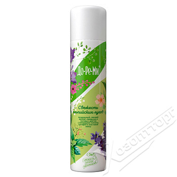 Освежитель воздуха 350мл Свежесть альпийских лугов ДО-РЕ-МИ Аква Плюс 5-02.02.191.19