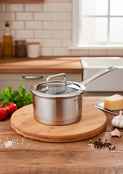 Ковш 1,8л со стек.кр. 19х9см Linea PALERMO 77-0116