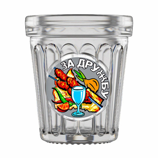 Стакан 50мл 4шт. арт.417-Д "Тосты"